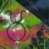 Taurus Zodiac Sign acrylic paint